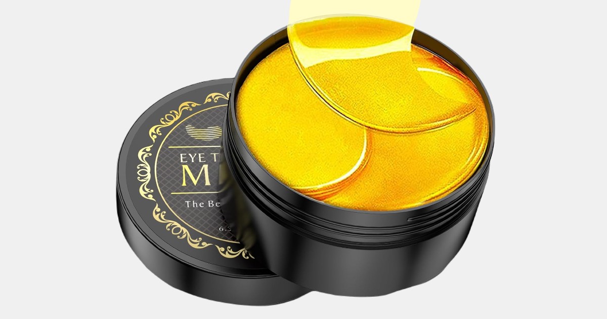 GOLD EYE MASKS