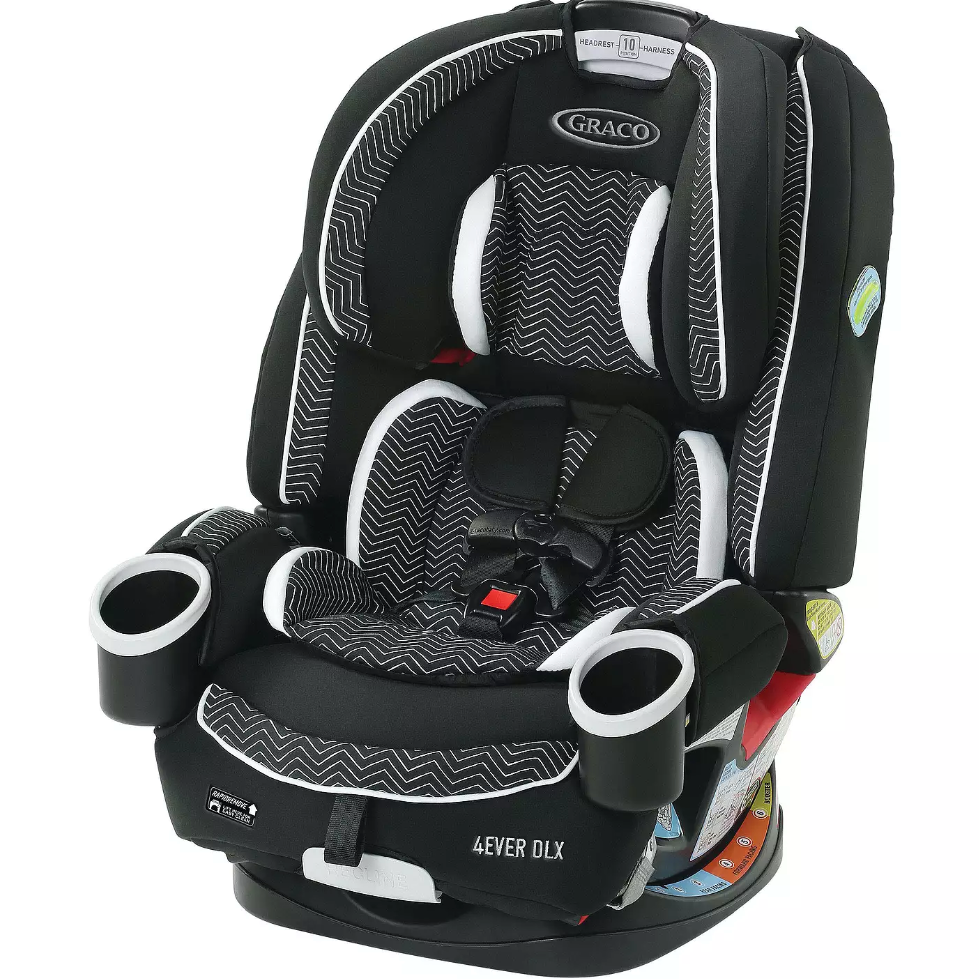 black and white Graco carseat