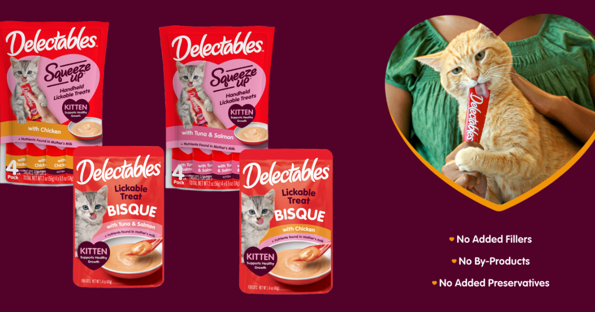 Hartz Delectables Kitten Treats for Free