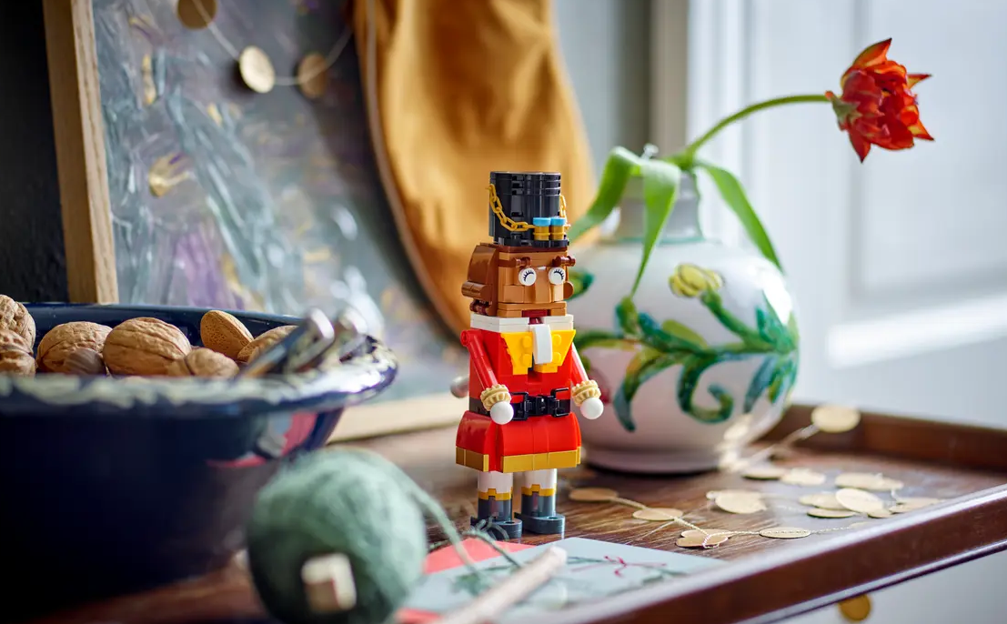 LEGO Nutcracker LEGO Nutcracker on a shelf