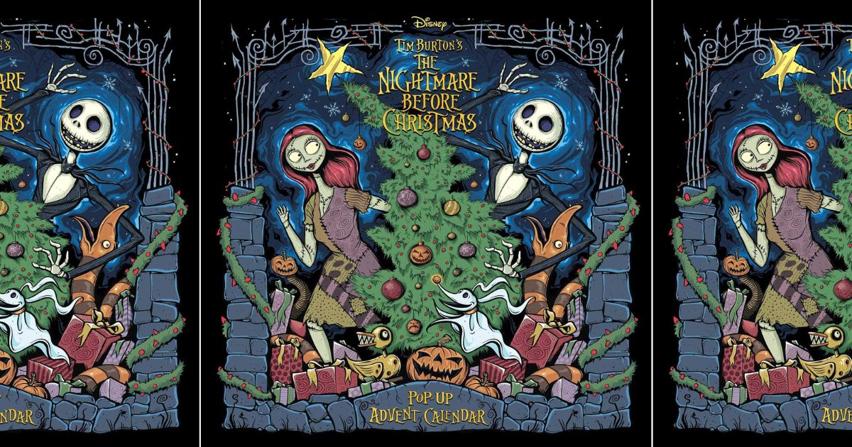 NBC Advent Book Nightmare Before Christmas Advent Calendar Book