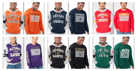 NFL Fleece Hoodie and Tee Set