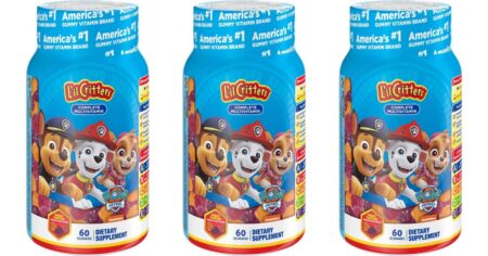row of Paw Patrol Vitamins