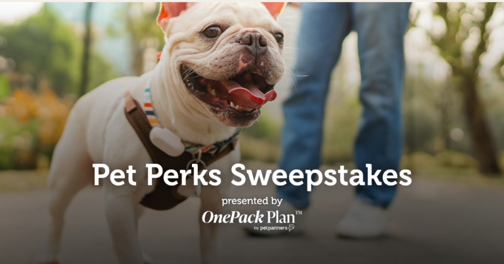 PetPartners Pet Perks Sweepstakes