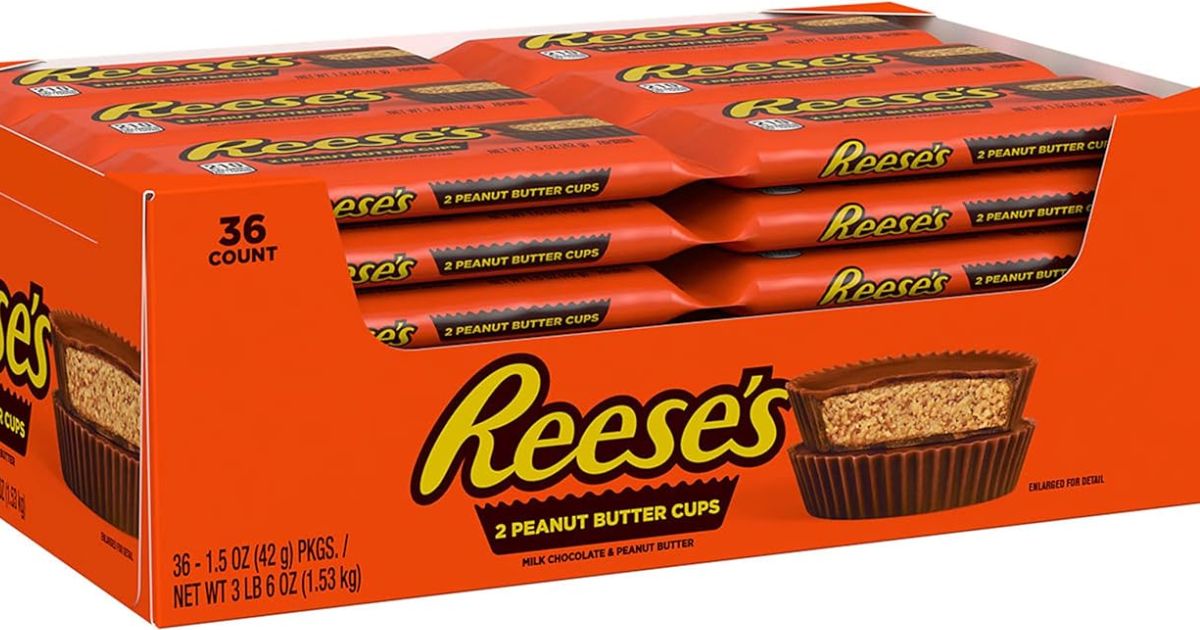 Reese s Peanut Butter Cups box of Reese s Peanut Butter Cups