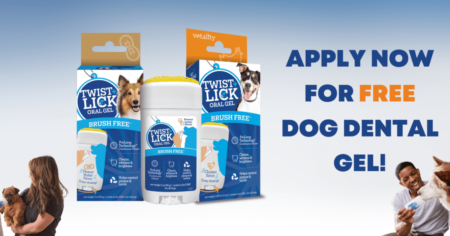 Vetality Twist Lick Dog Dental Gel