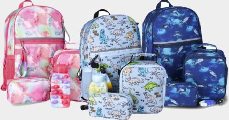 WONDER NATION BACKPACK SET