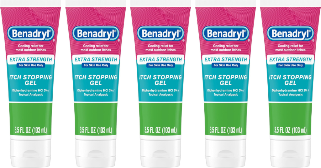 benadryl itch relief