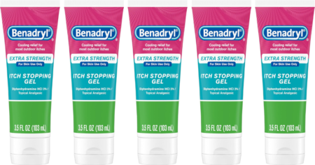benadryl itch relief