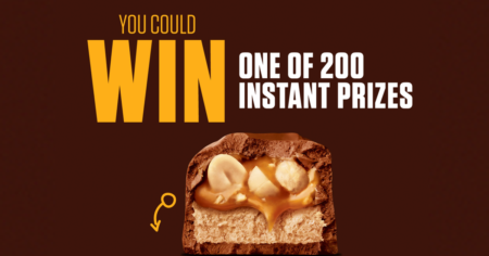snickers instant win