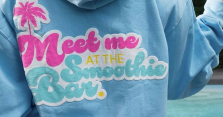 tropical smoothie hoodie
