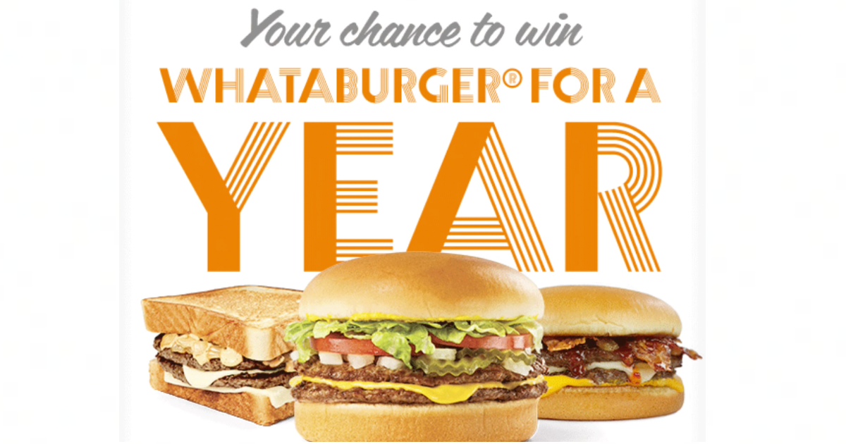 whataburger for a year