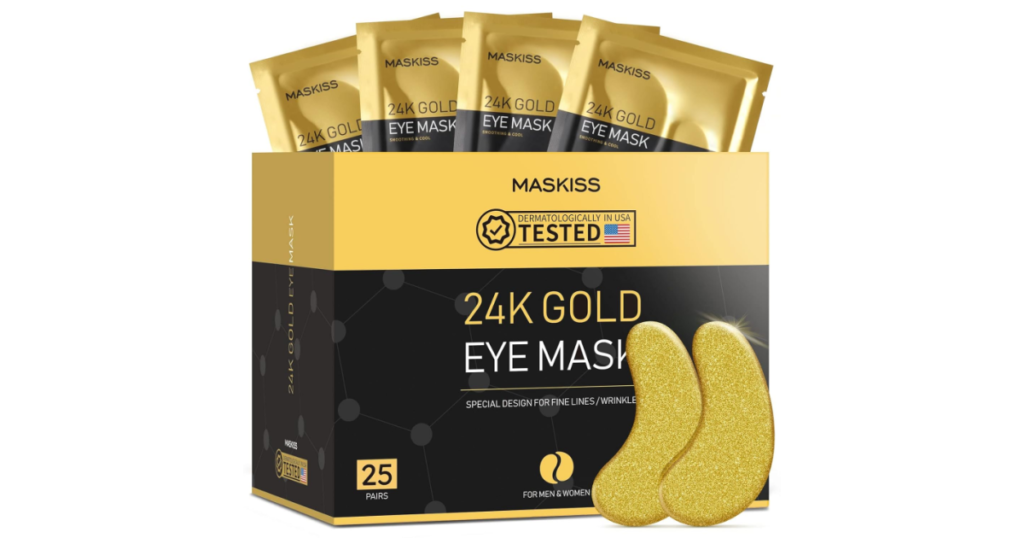 24K Gold Eye Masks