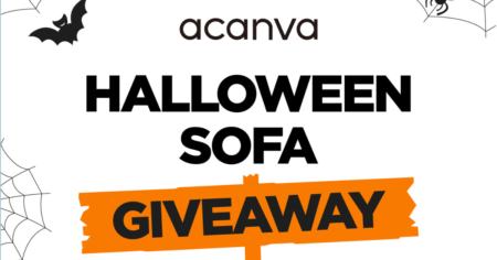 Acanva Halloween Sofa Giveaway