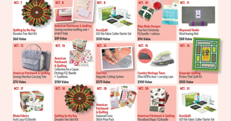 American Patchwork Quilting Happy Holidays Daily Sweepstakes