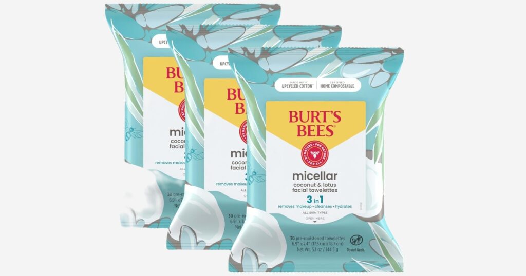 BURT S BEES FACE WIPES