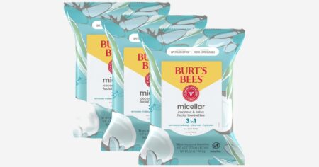 BURT S BEES FACE WIPES