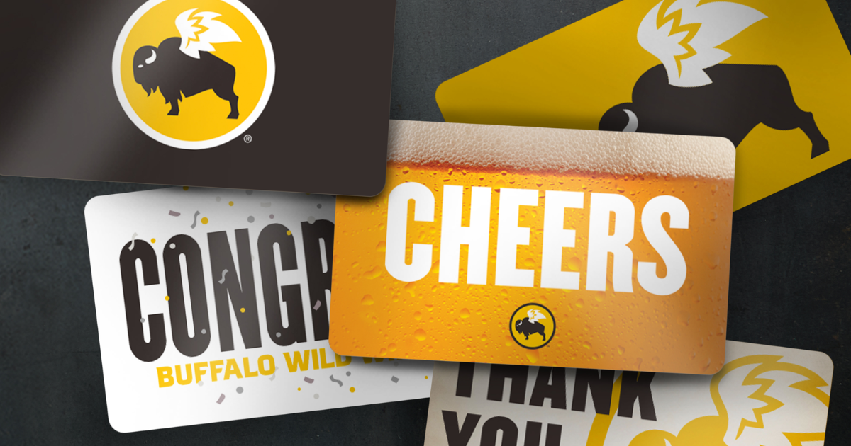 Buffalo Wild Wings gift card