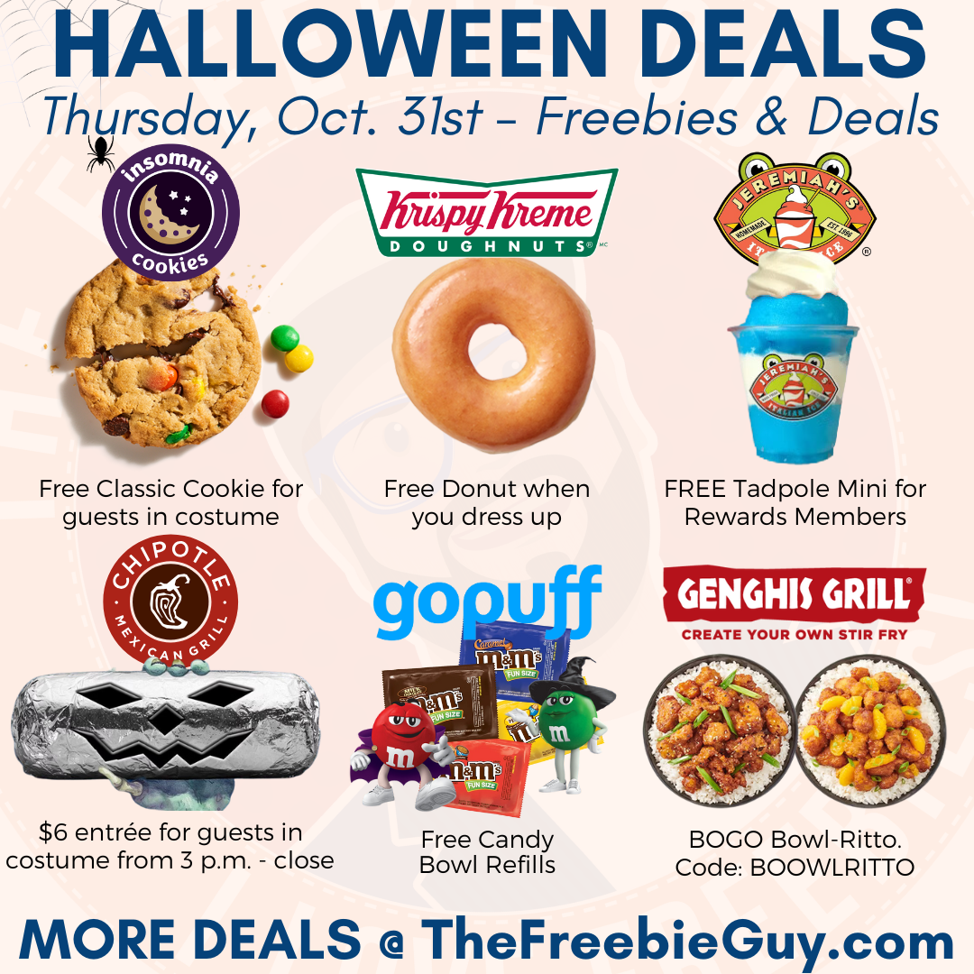 Halloween Freebies Deals More Halloween Freebies Deals More