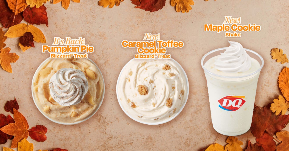 Dairy Queen Fall Menu 2025