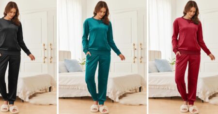 women in lounge sets