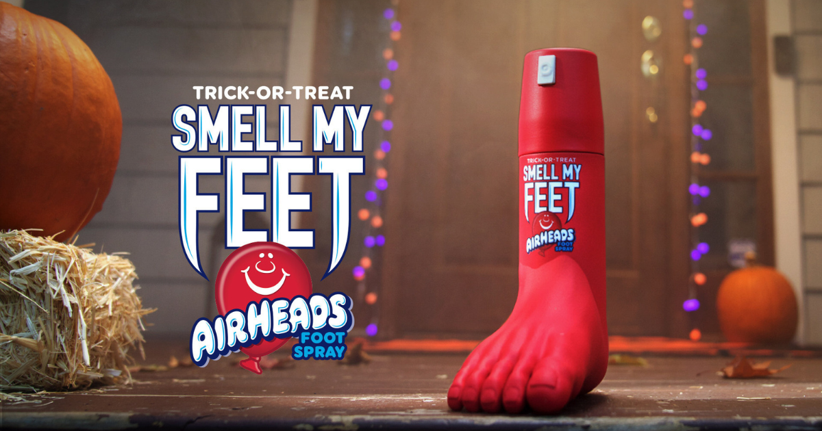 Free Airheads Cherry Scented Foot Spray