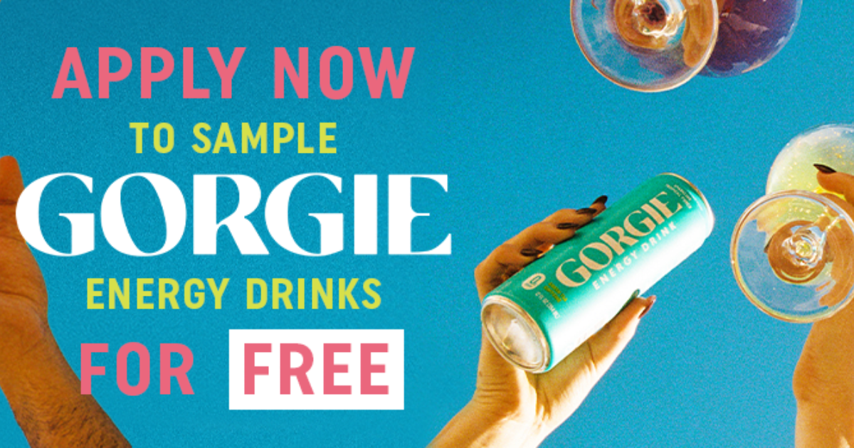 Gorgie Energy Drinks for Free
