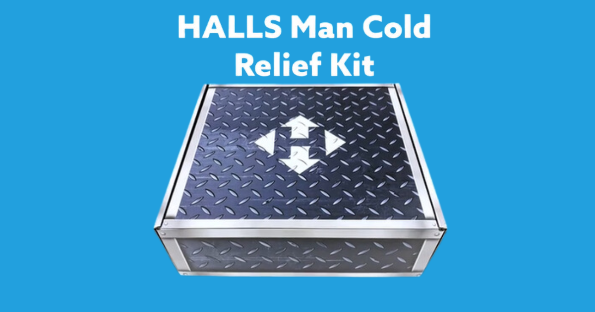 HALLS “Man Cold Relief Kit” Sweepstakes
