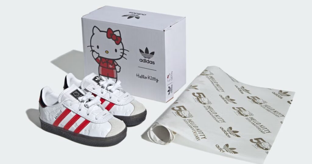 HELLO KITTY ADIDAS GAZELLE