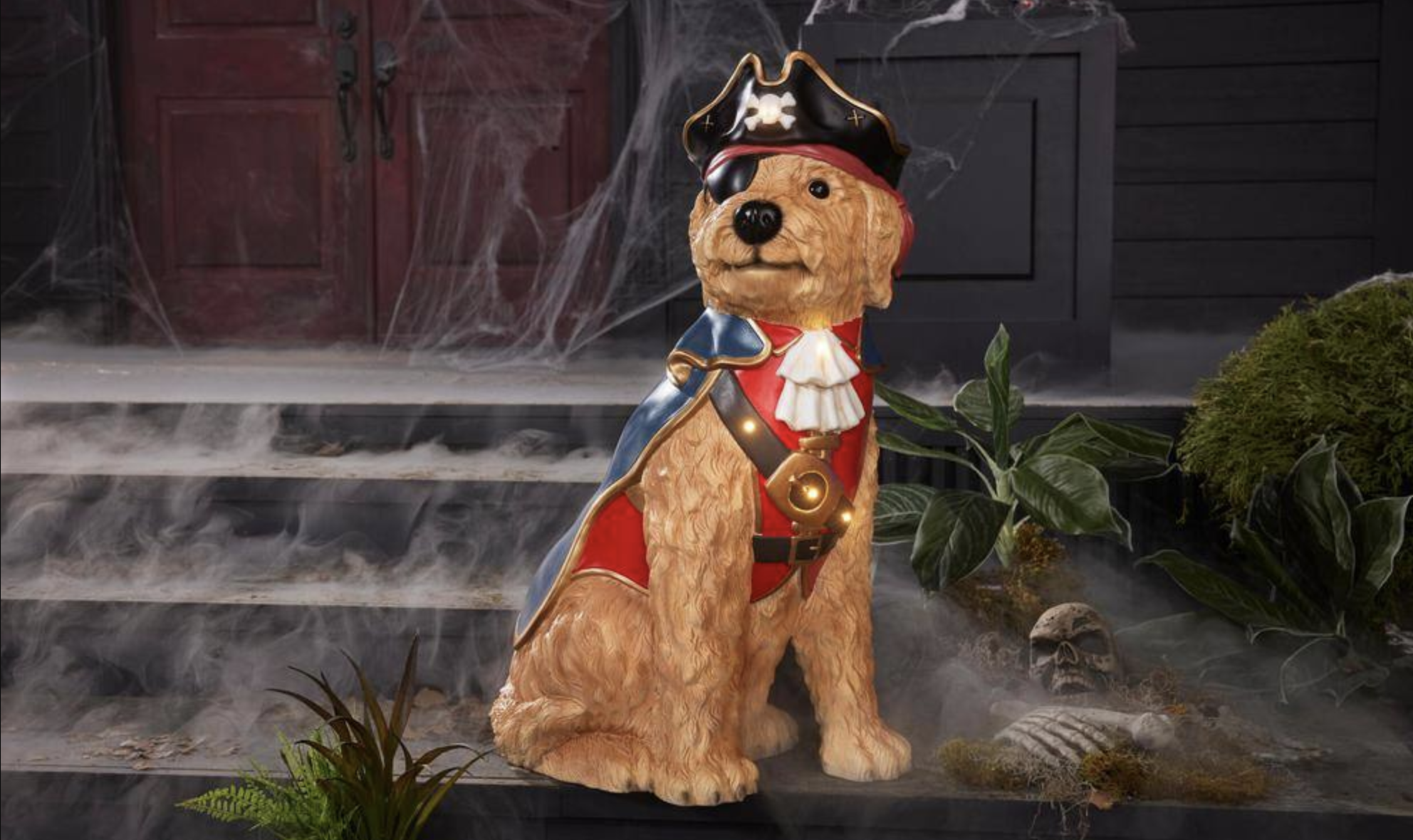 Home Accents Holiday 2 5 ft LED Pirate Dog pirate dog