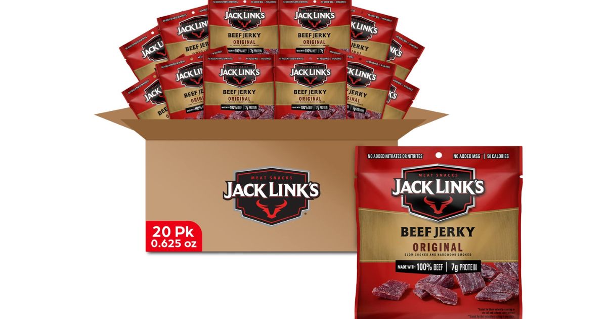 Jack Link s Beef Jerky case of Jack Link's beef jerky