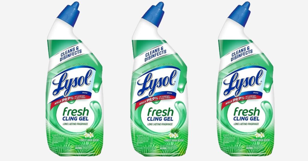 LYSOL TOILET BOWL CLEANER LYSOL TOILET BOWL CLEANER