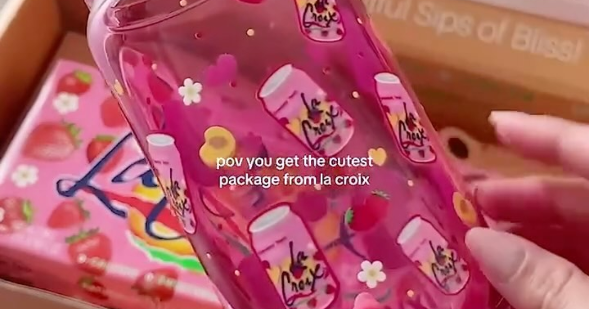 LaCroix Strawberry Peach PR Mailer Giveaway