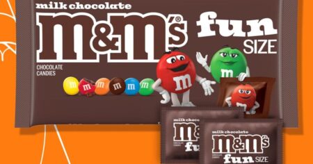 M&M's bags