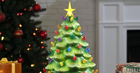 ceramic christmas tree