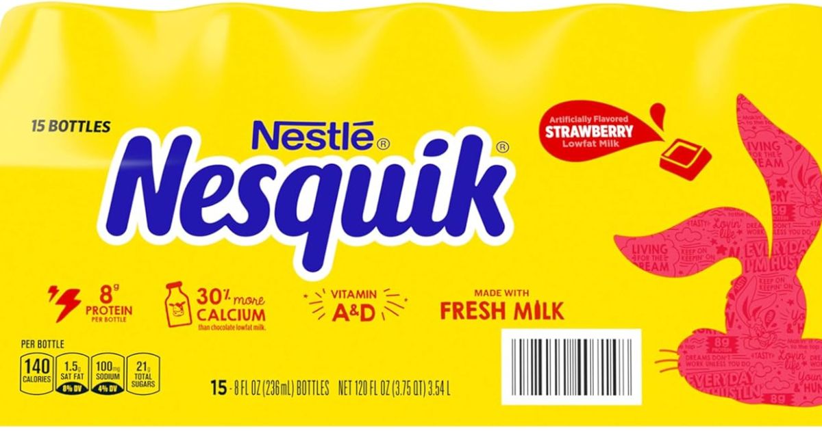 Nesquick Strawberry case