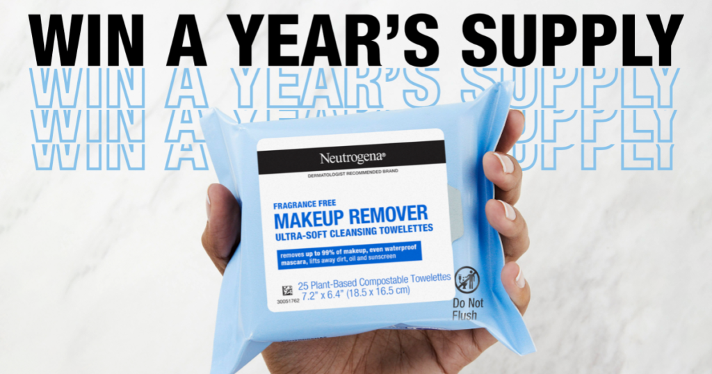 Neutrogena Annual Supply of Wipes Sweepstakes