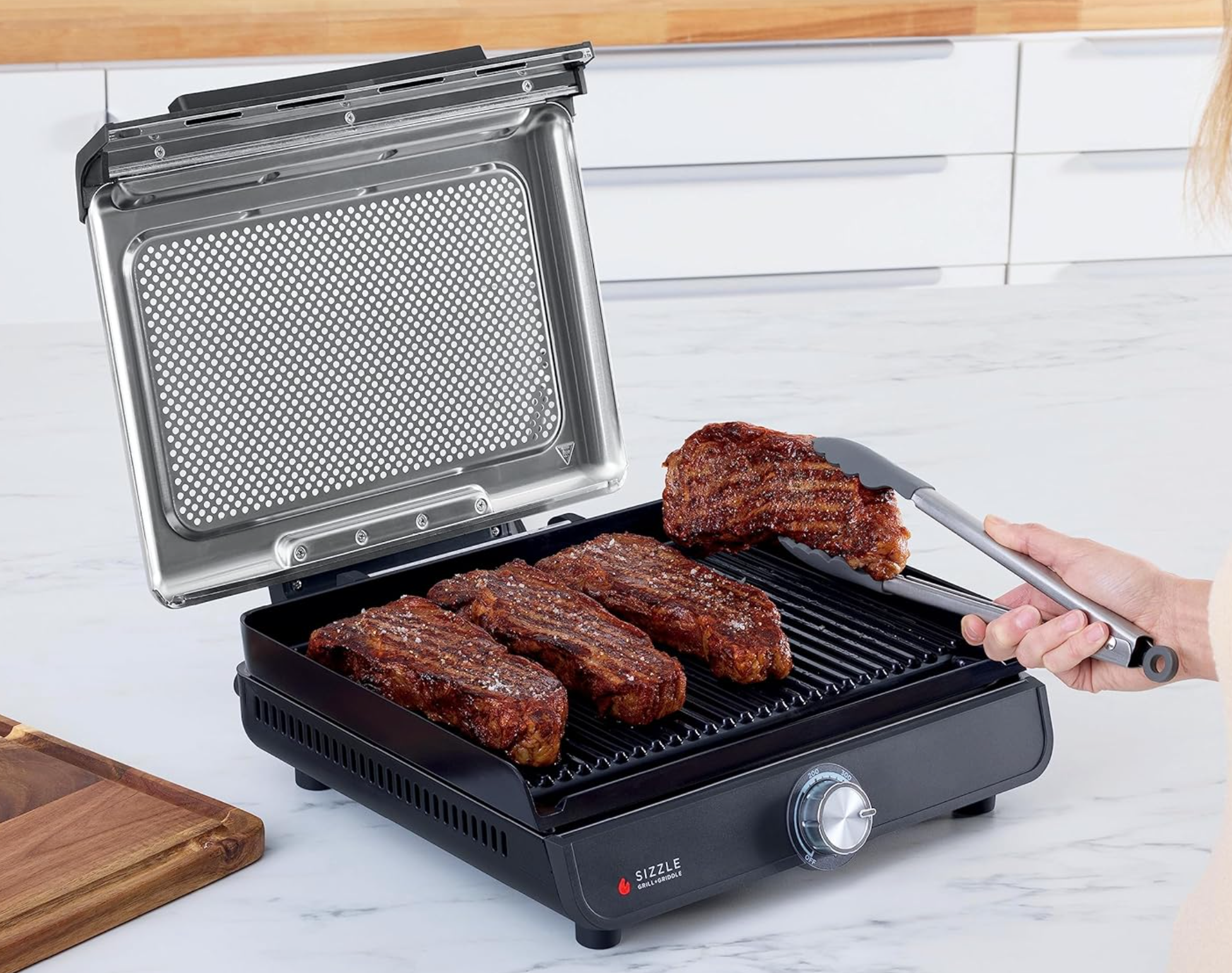 Ninja GR101 Sizzle Smokeless Indoor Grill Griddle Ninja grill