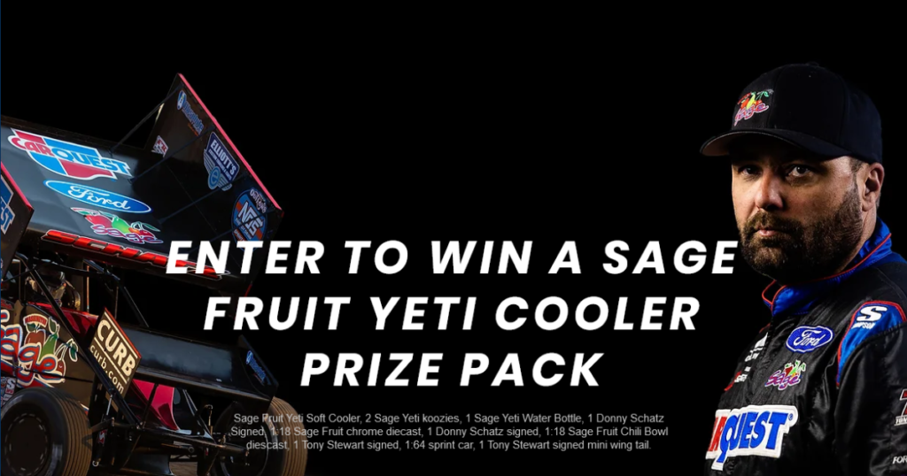 SAGE FRUIT’S YETI COOLER PRIZE PACK SWEEPSTAKES