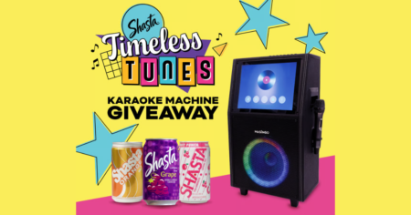 Shasta Timeless Tunes Karaoke Machine Giveaway