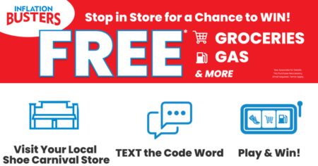 Shoe Carnival Inflation Buster Weekend Spin To Win