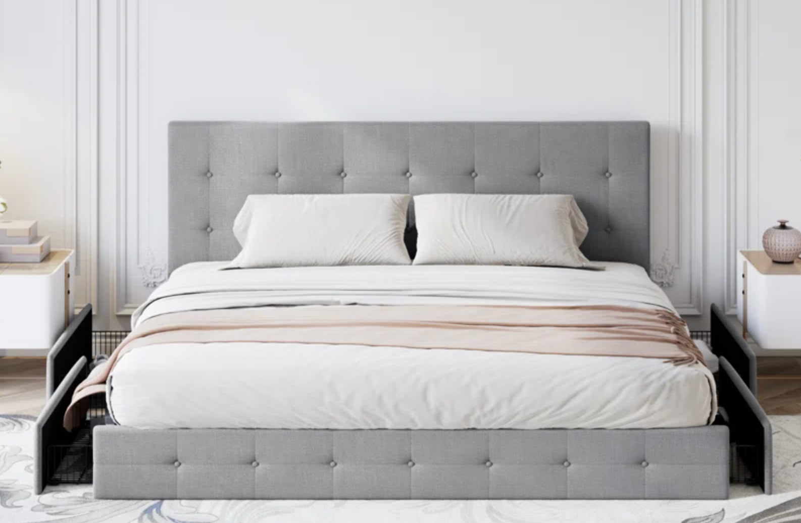 Silvester Upholstered Platform Storage Bed platform storage bed