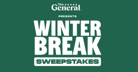 The General’s Winter Break Sweepstakes