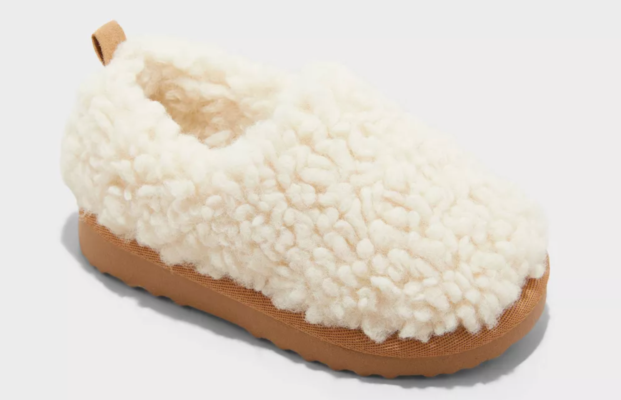 Toddler Faux Shearling Slippers toddler slippers