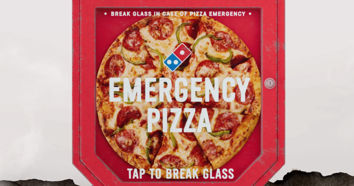 emergency pizza dominos
