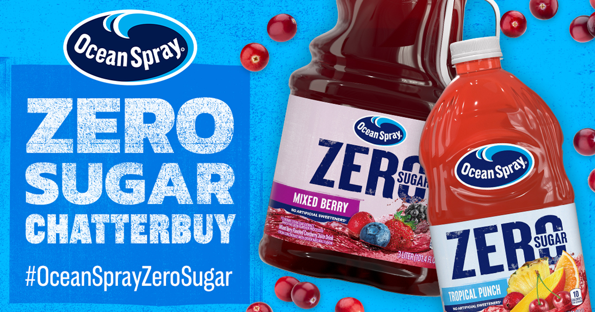 ocean spray zero sugar