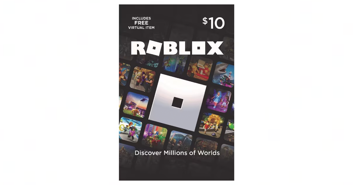 roblox gift card