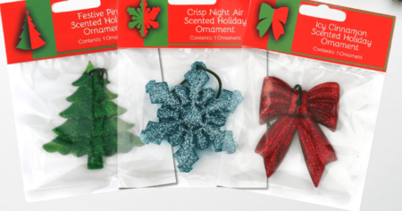 scented holiday ornaments