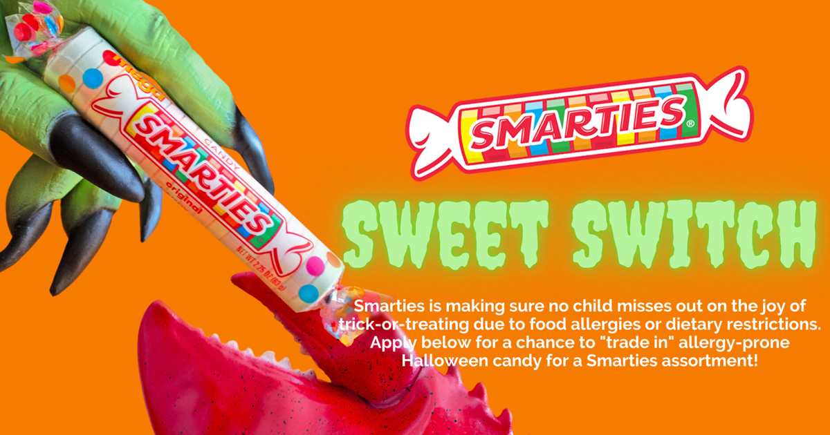 smarties sweet switch