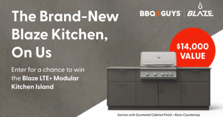 BBQGuys Blaze LTE Modular Kitchen Island Giveaway